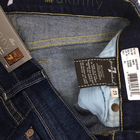 New with tags 7 For All Mankind The Ankle Skinny - Picture 7 of 8